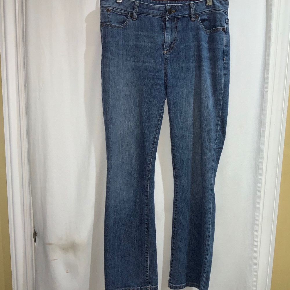 Talbots heritage boot cut jeans Sz 8P denim bootcut